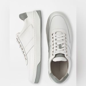 Peter Millar Mens White Pebble Sneaker